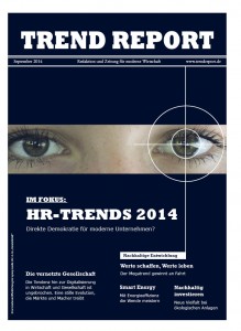 TREND REPORT 01/2014 Titelseite