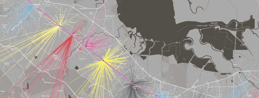 An welchen Stationen steigen die meisten Pendler aus und ein und woher kommen sie? Diese Storymap beantwortet die Frage auf einen Blick.